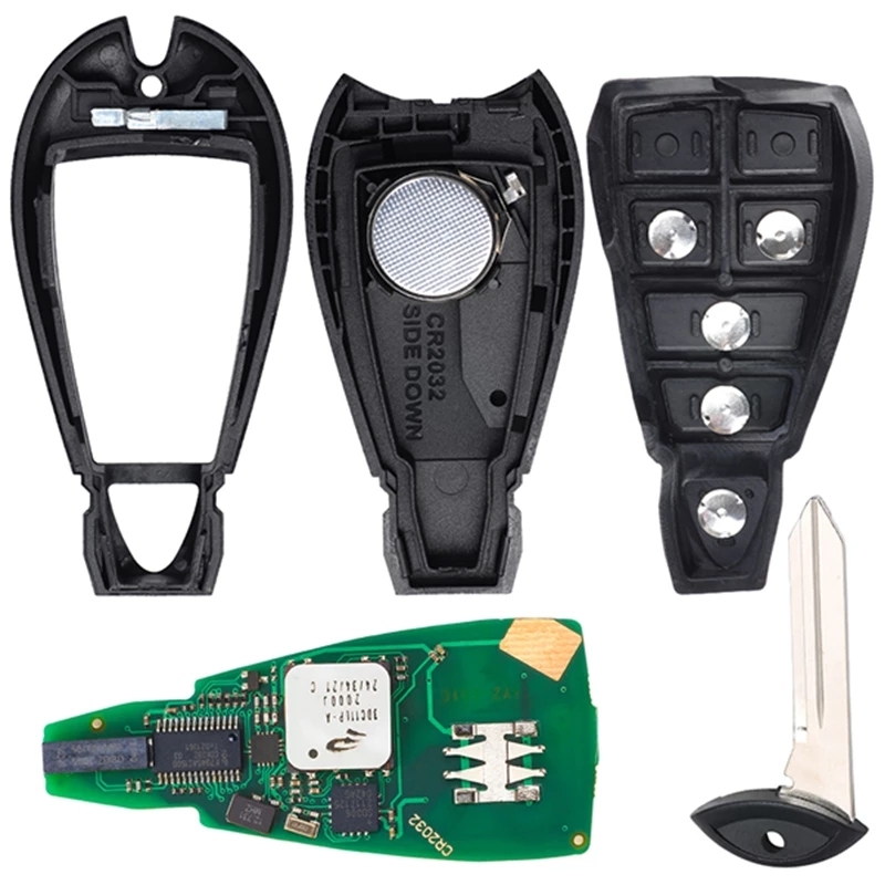 For Chrysler/Dodge Caravan/Jeep PCF7945 ID46 Chip Keyless-Go Proximity Remote Key 433.92MHz FCC ID: IYZ-C01C / M3N5WY783X