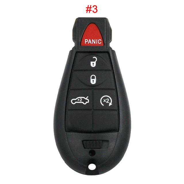 For Chrysler/Dodge Caravan/Jeep PCF7945 ID46 Chip Keyless-Go Proximity Remote Key 433.92MHz FCC ID: IYZ-C01C / M3N5WY783X