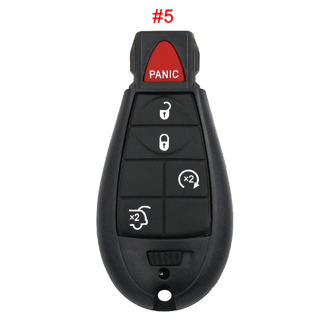For Chrysler/Dodge Caravan/Jeep PCF7945 ID46 Chip Keyless-Go Proximity Remote Key 433.92MHz FCC ID: IYZ-C01C / M3N5WY783X