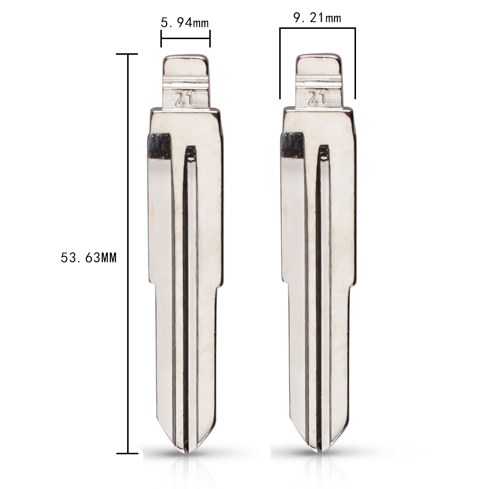 KDIY key Blade 21# TOY41 for Toyota