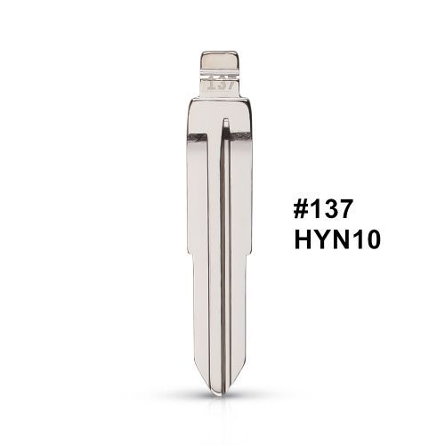 KDIY key Blade 137# HYN10/SSY3 for Ssangyong