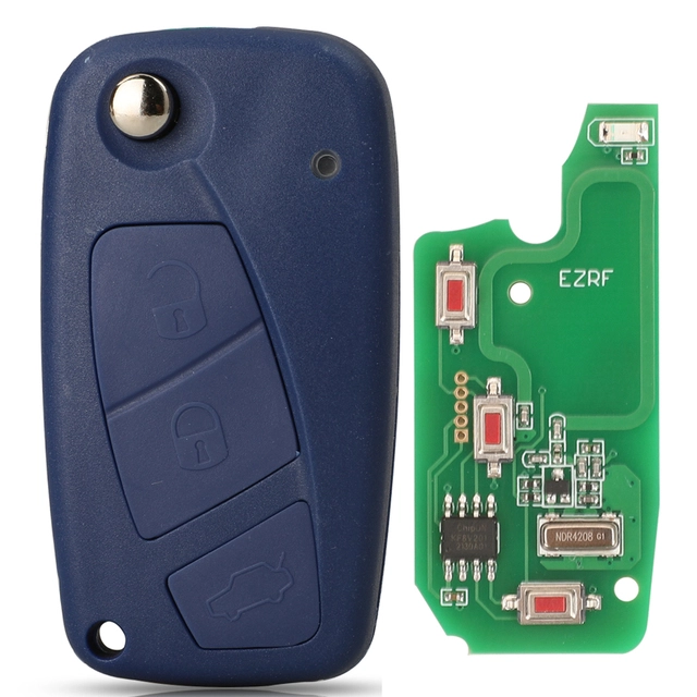 For Fiat Bravo Stilo 3 button remote key 433MHz with Megamos ID48 chip
