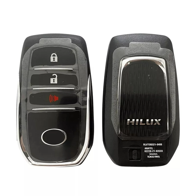 Original For Toyota Huilux  2+1 button remote key with 8A/H chip 433mhz FCCID:BM1EW