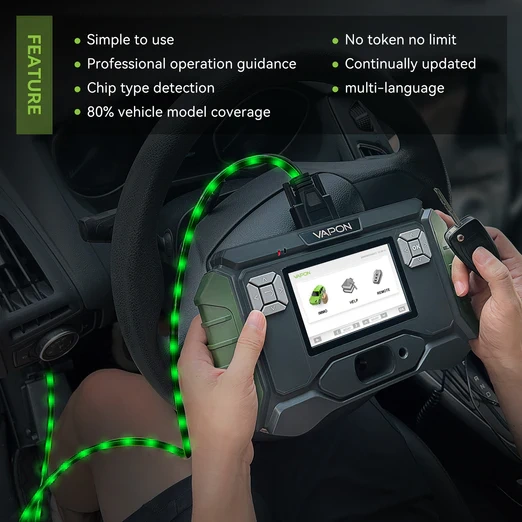 VAPON VP996 key programmer instead of SKP900