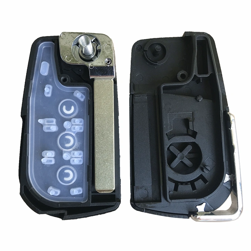 For Toyota 2 button Remote key shell, check the internal structure