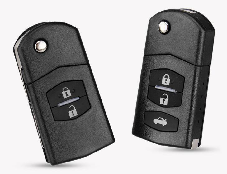 For Mazda M3/M5/M6 2/3 button remote key shell, please confirm inner structure