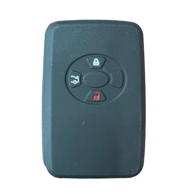 For Toyota 3 button key silicone case black blue red color