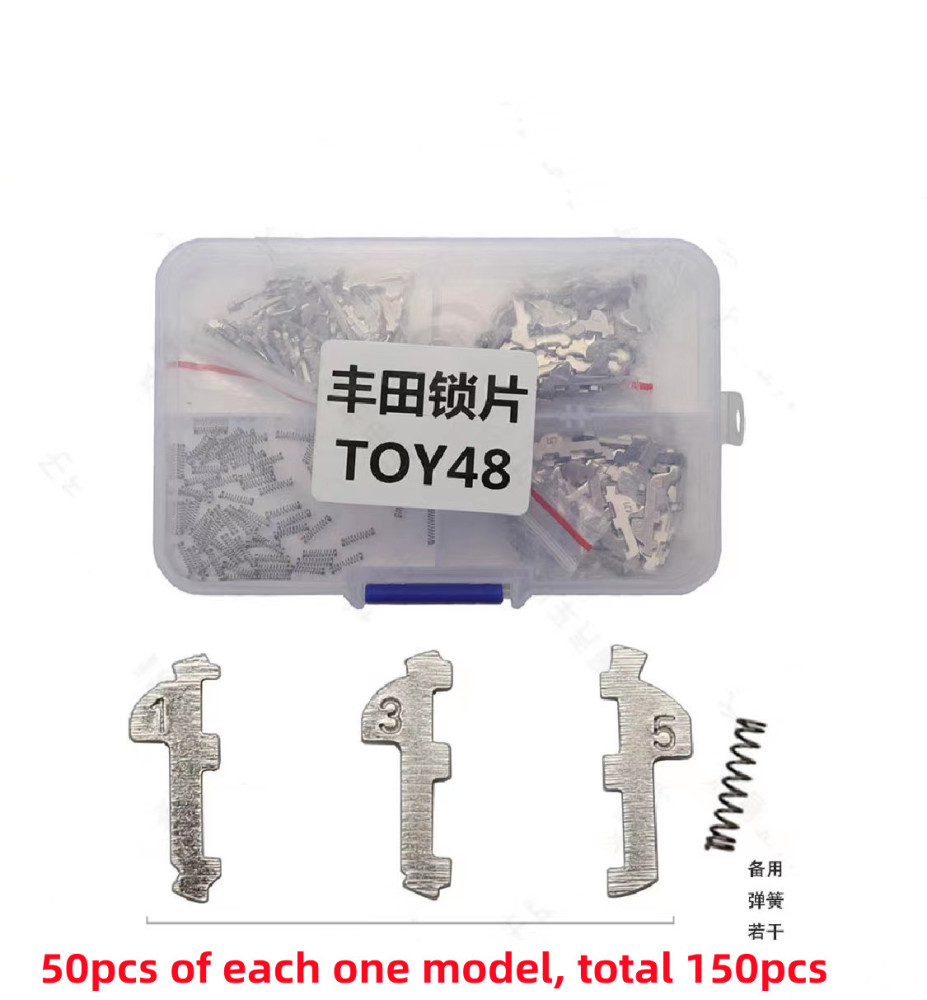 For Toyota Car Lock TOY48 Plate Lock Reed