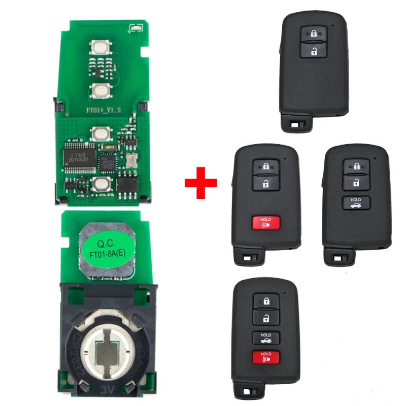 Lonsdor 8A Universal Smart Key for Toyota Lexus work for K518 and KH100 programmer