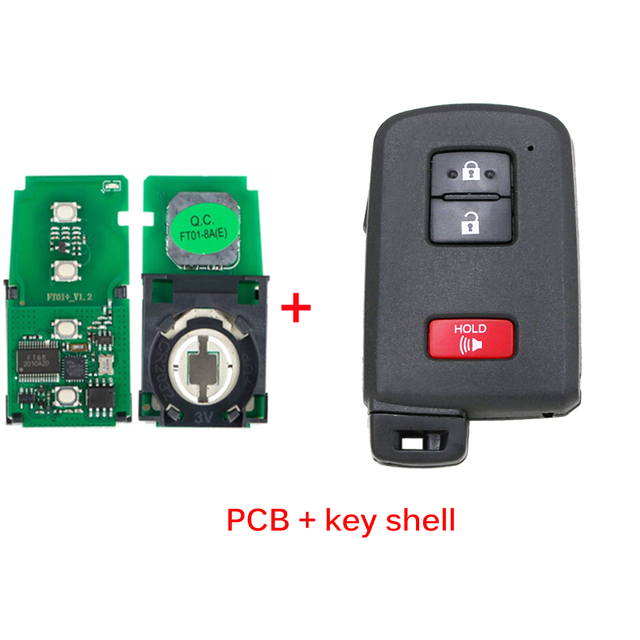 Lonsdor 8A Universal Smart Key circuit board for Toyota Lexus work for K518 and KH100 programmer