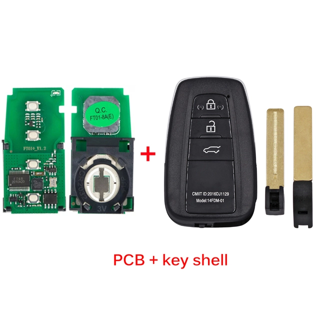Lonsdor 8A Universal Smart Key for Toyota Lexus work for K518 and KH100 programmer