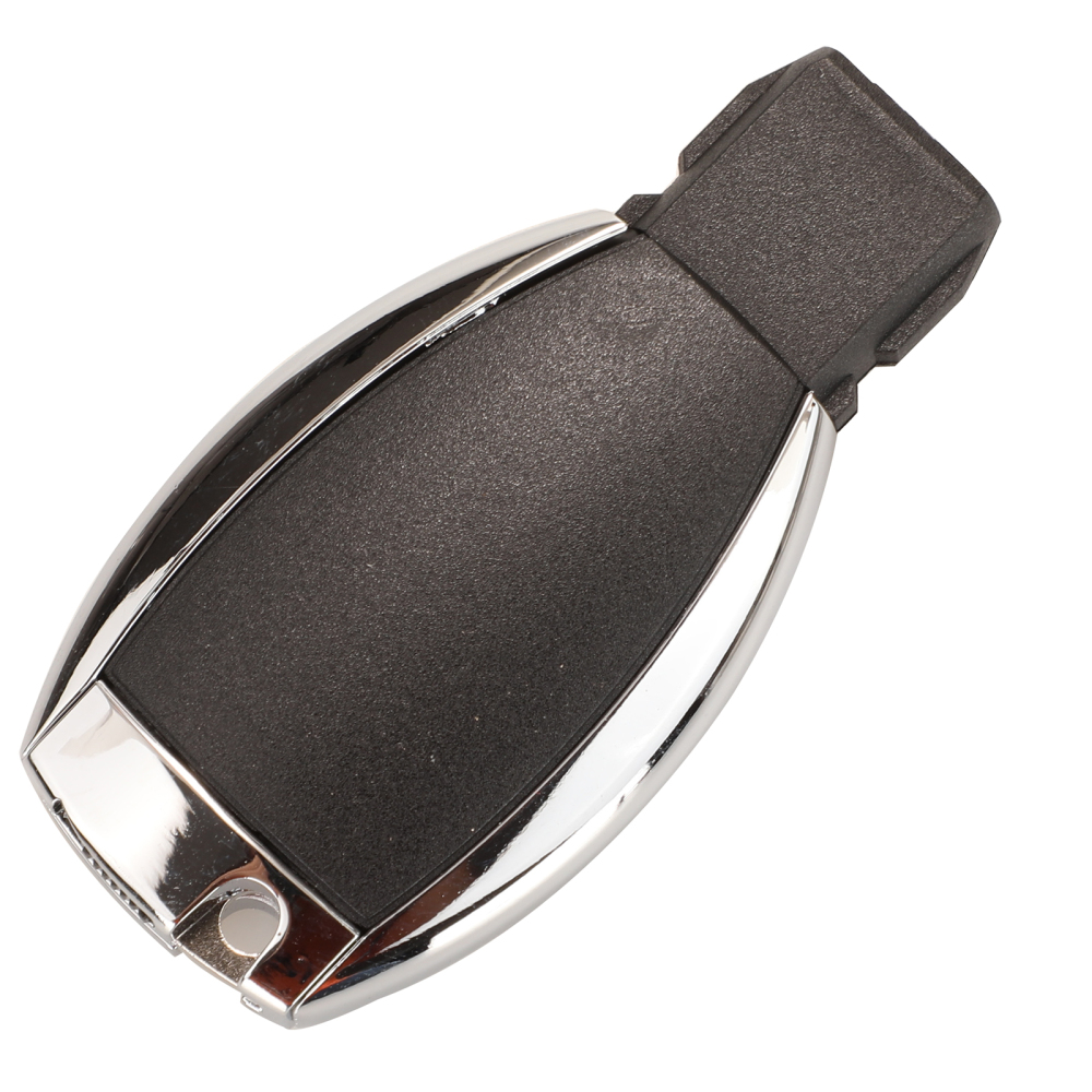 For Mercedes Benz 2 button key shell with 2 battery clamp