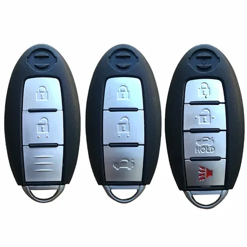 For Nissan X-TRAIL Qashqai 2 3 4 button remote key shell