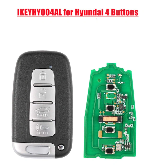 AUTEL MaxiIM IKEY Hyundai Style 3 4 button Smart Key used for Autel machine program