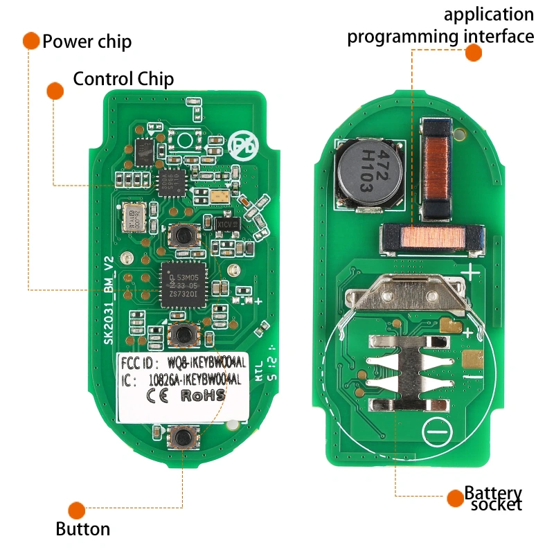 AUTEL MaxiIM IKEY BMW Style Smart Key IKEYBW003AL IKEYBW004AL used for Autel machine program