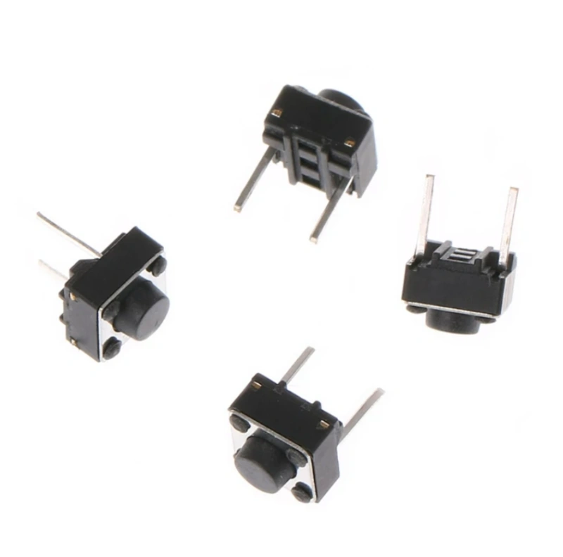 remote key Micro Switch Tactile Push Button Switch 2 pins 6*6*5mm Key Switches