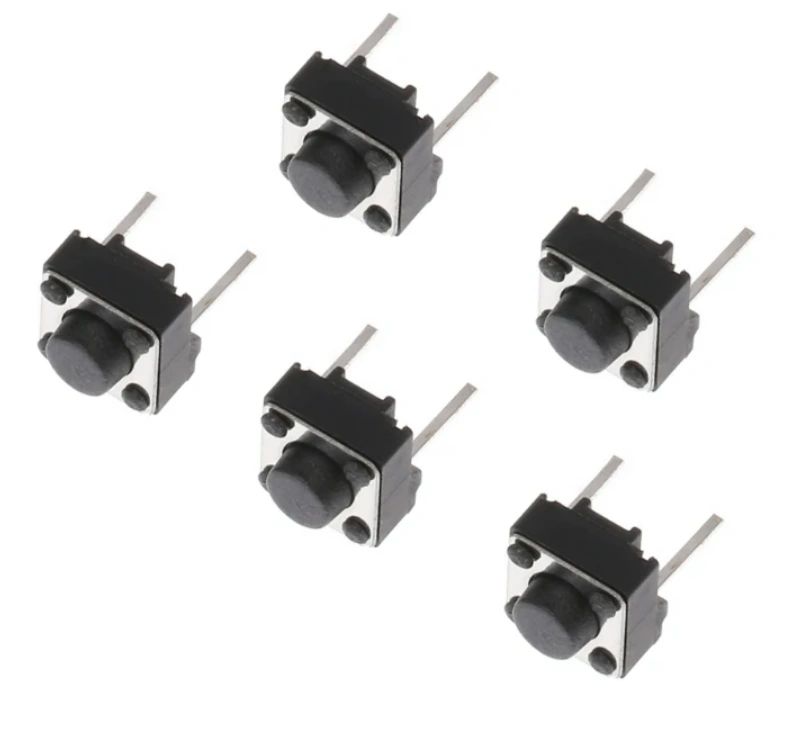 remote key Micro Switch Tactile Push Button Switch 2 pins 6*6*5mm Key Switches