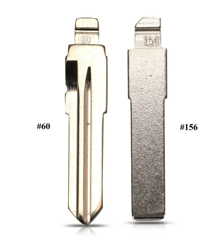 For Fiat #60 #156 Remotes Key Flip Blade SIP22 for Fiat 500 for Alfa Inner Milling Original GT15R Remote Uncut Blank