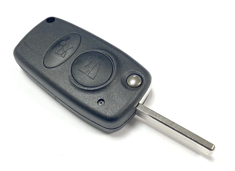 For  Alfa Romeo 2 button flip key shell for Alfa Romeo 147 156 166 Spider GT