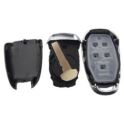 For Alfa Romeo 4+1 button remote key shell without logo