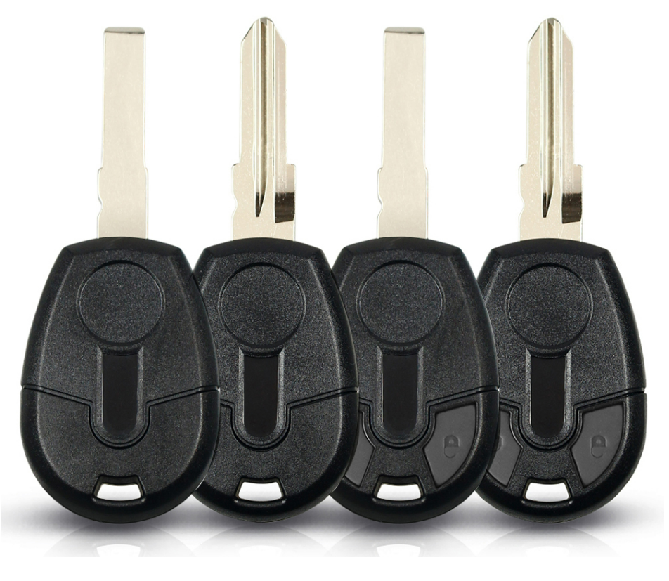 For Fiat Transponder Key Shell Blank Case Cover GT15R /SIP22 Uncut Blade