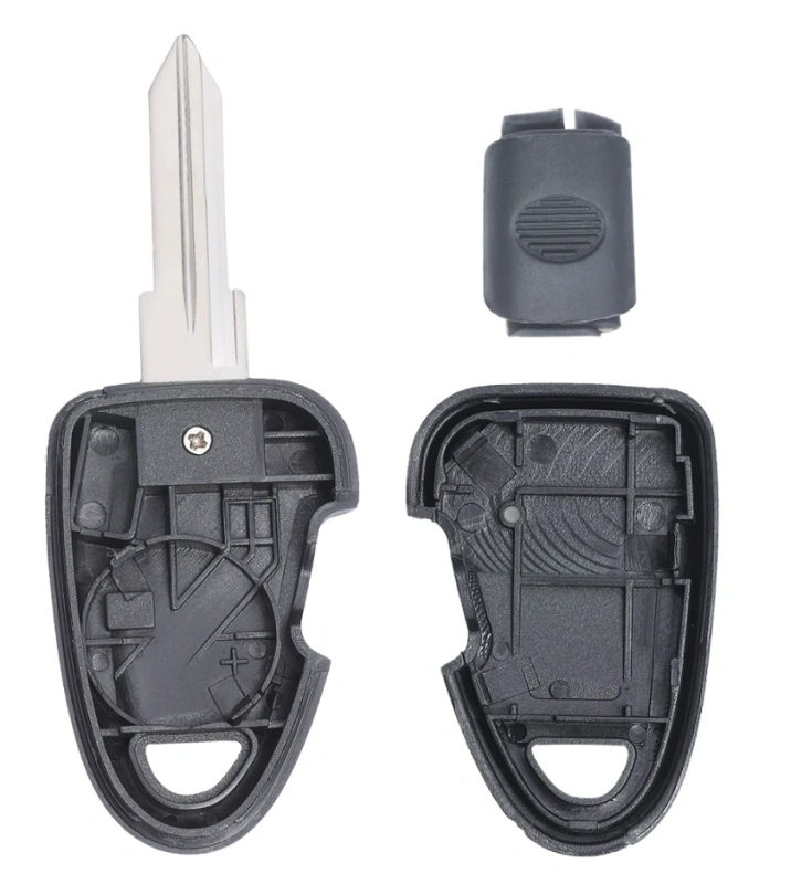 For Fiat Ducato Iveco Daily 1 Button Transponder Remote Key Shell  With Uncut GT15R Blade