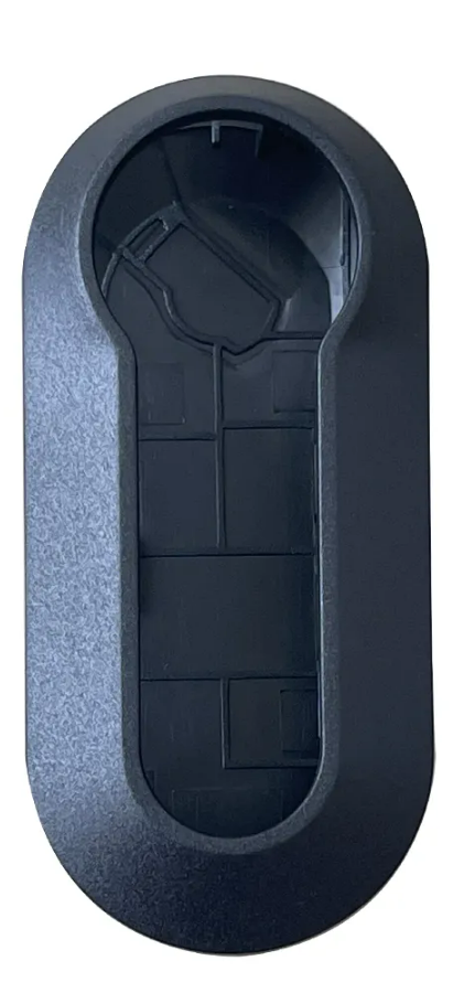 For Fiat 500 Panda Punto Bravo Flip Folding 3 Button With Pads Colorful Remote Key Shell Replacement Cover