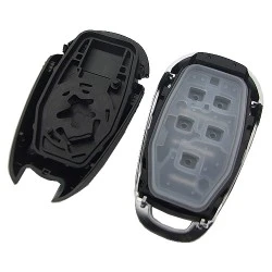 For Alfa Romeo 4+1 button remote key shell without logo