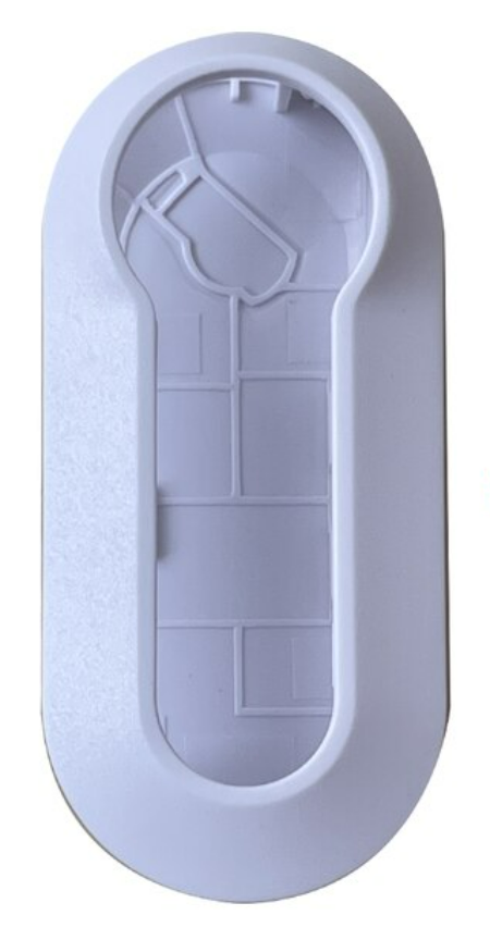 For Fiat 500 Panda Punto Bravo Flip Folding 3 Button With Pads Colorful Remote Key Shell Replacement Cover