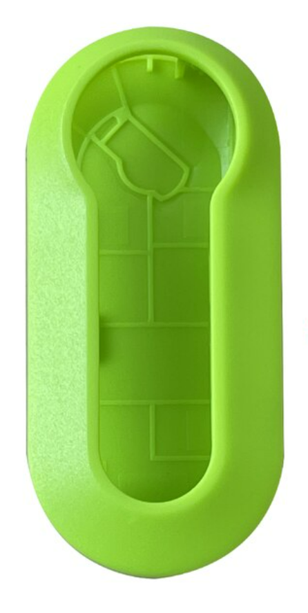 For Fiat 500 Panda Punto Bravo Flip Folding 3 Button With Pads Colorful Remote Key Shell Replacement Cover