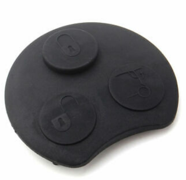 For Mercedes Benz Smart Key rubber Key Pad 1 3 Button