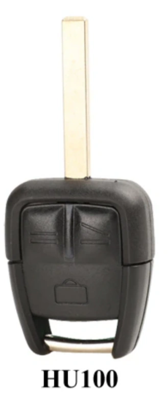 For 3 Buttons Remote Car Key Shell for Vauxhall Opel Astra Zafira Omega Vectra Uncut Blade HU100/HU43/HU46/YM28