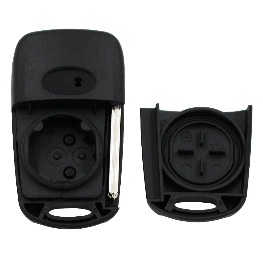 Folding Hyundai 3 button Remote Car Key Shell for Hyundai Accent