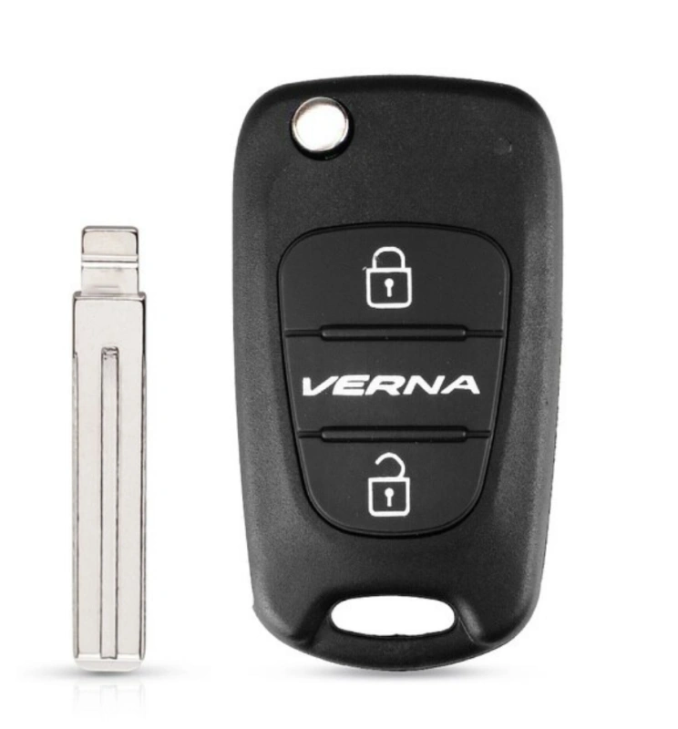 For Hyundai I20 I30 IX35 I35 Verma 3 Button Flip Remote Auto Car Key Shell Blank