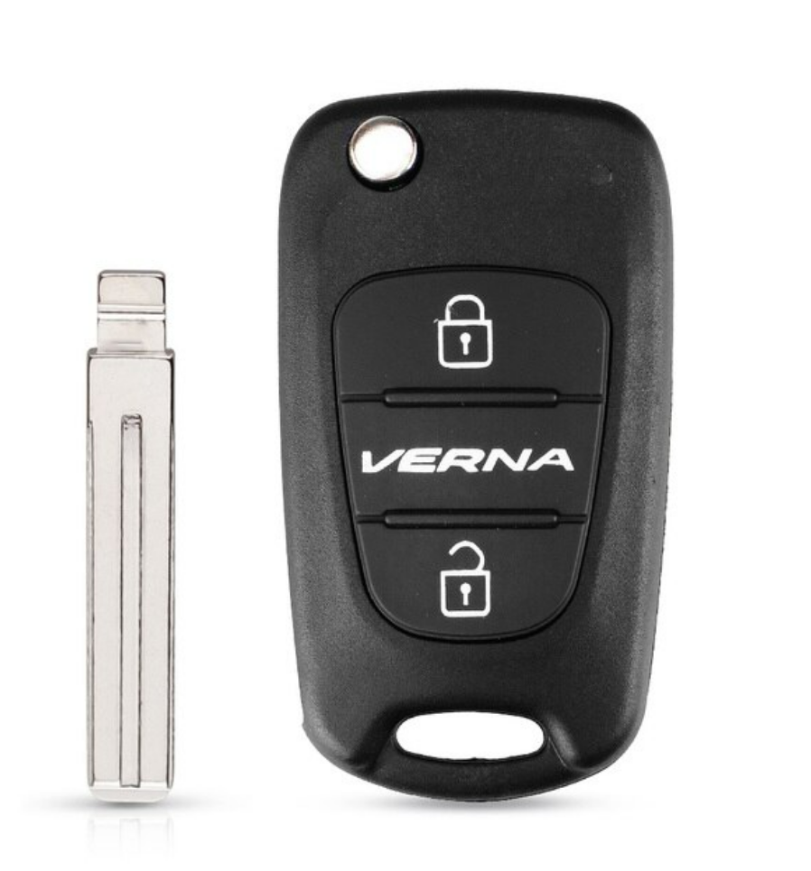 For Hyundai I20 I30 IX35 I35 Verma 3 Button Flip Remote Auto Car Key Shell Blank