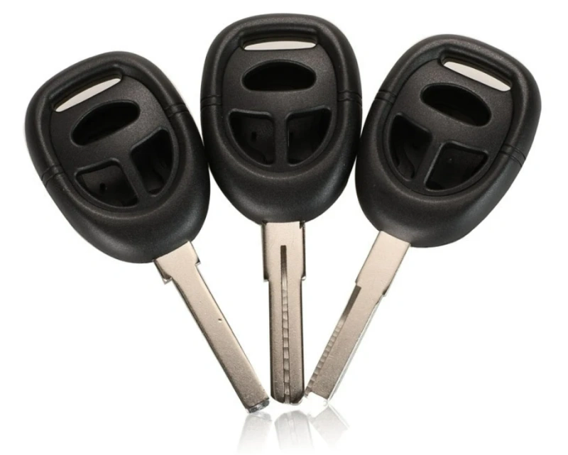 For Saab 9-3 9-5 Replacement 3 Buttons Remote Car Key shell 3 Models With Uncut Blade