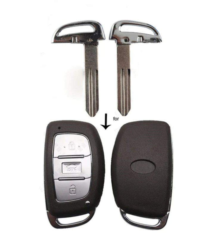 For Hyundai Sonata 9 IX25 Tucson Mistra New Santa Fe Elantra(2017) Emergency Small Insert Key blade