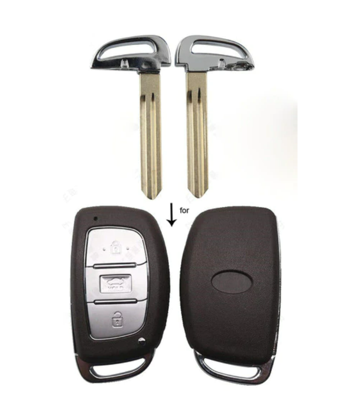 For Hyundai Sonata 9 IX25 Tucson Mistra New Santa Fe Elantra(2017) Emergency Small Insert Key blade