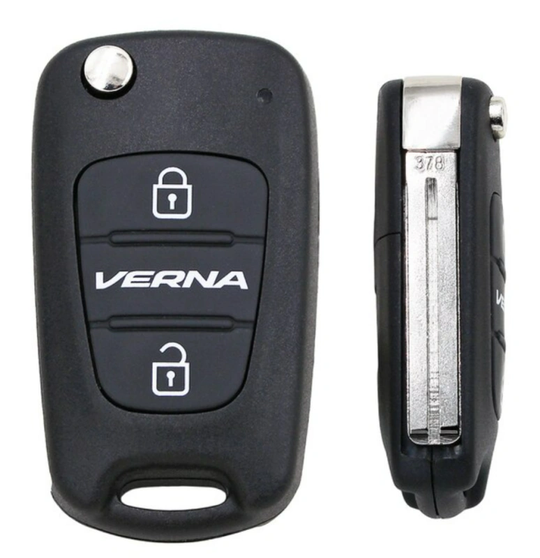 For Hyundai I20 I30 IX35 I35 Verma 3 Button Flip Remote Auto Car Key Shell Blank