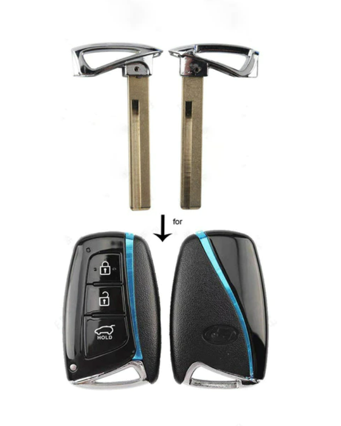 For Hyundai Sonata 9 IX25 Tucson Mistra New Santa Fe Elantra(2017) Emergency Small Insert Key blade