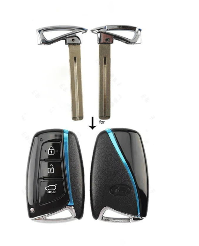 For Hyundai Sonata 9 IX25 Tucson Mistra New Santa Fe Elantra(2017) Emergency Small Insert Key blade