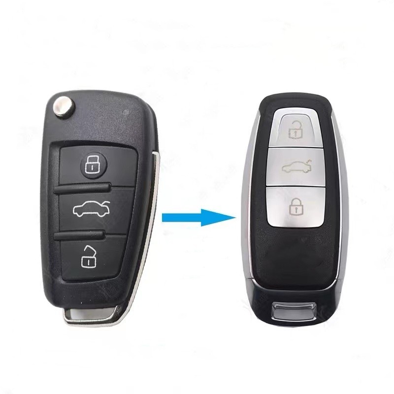 For Audi A6L/Q7 3 button Remote Key modified key shell