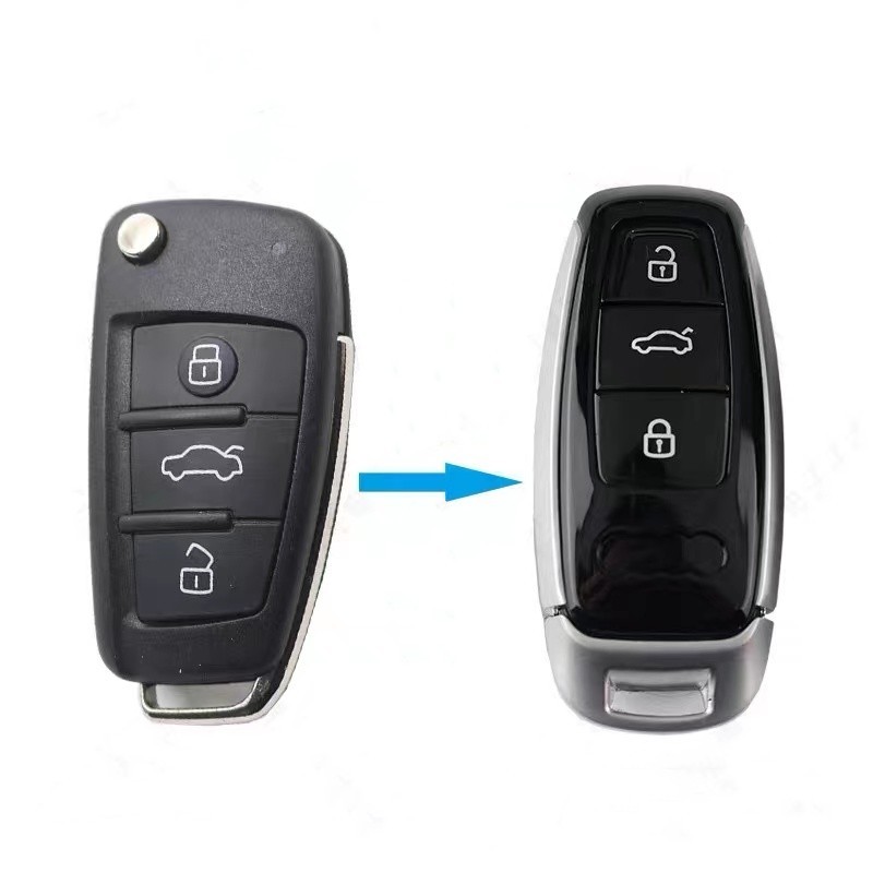 For Audi A6L/Q7 3 button Remote Key modified key shell