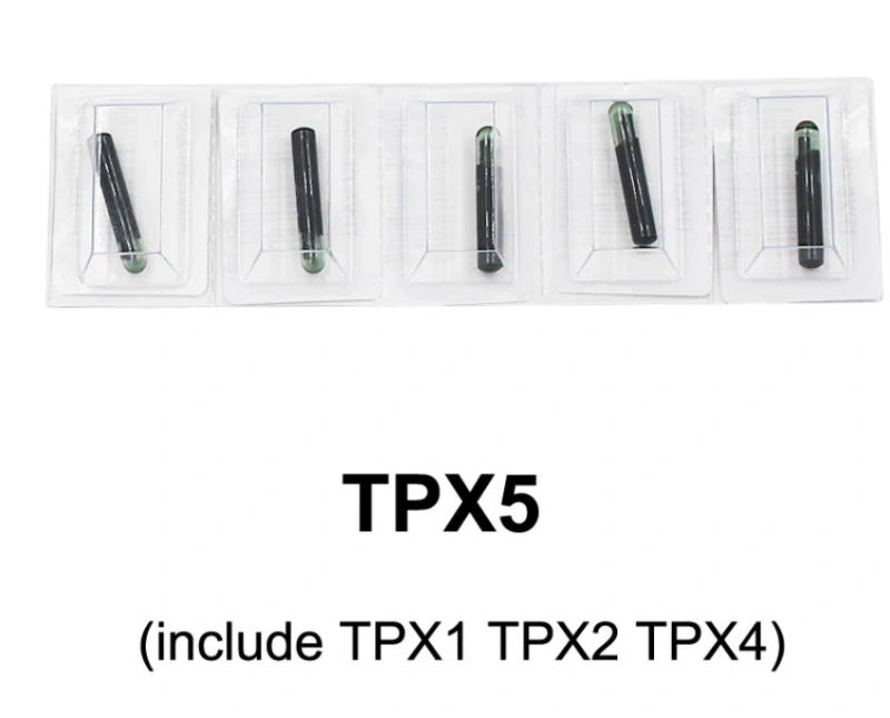 Original  TPX5 cloner chip key for TPX5 transponder chip 3 in1 REPLACEMENT TPX1 TPX2 TPX4