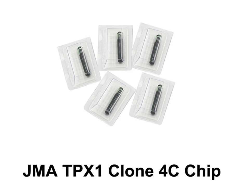 Original TPX1 Cloner Chip For Toyota Original Auto Transponder Glass 4C Car Key Chip For Ford Lexus For Suzuki