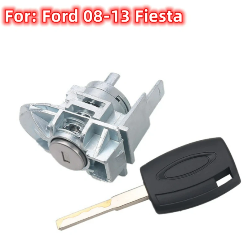For For Ford 08-13 Fiesta K67 Left Door lock Cylinder Auto Door Lock Cylinder