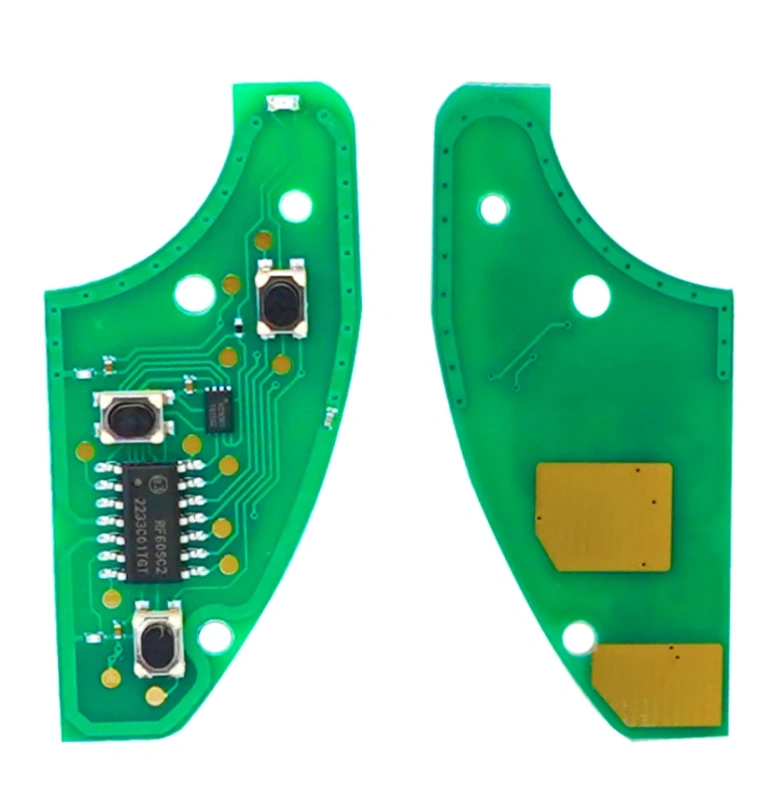 For Alfa Romeo 147 156 166 GT 2 Button Remote Car Key ID48 Chip 433Mhz with Uncut SIP22 Blade