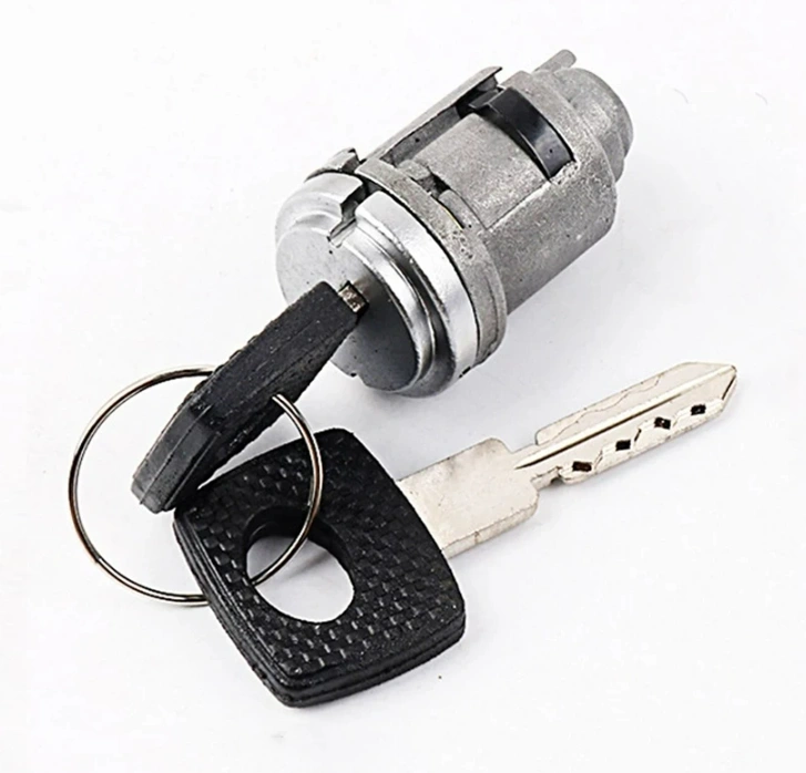For Mercedes Benz W124 C124 W201 S124 A124 Car Ignition Lock with 2 Keys