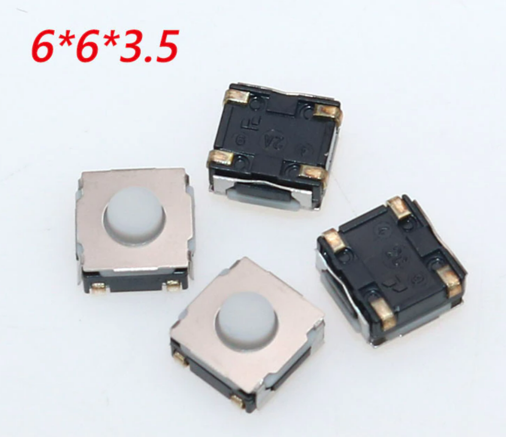 remote key Micro Switch Button Switch  6*6*3.5mm for Clio Kangoo Megane Modus Twingo