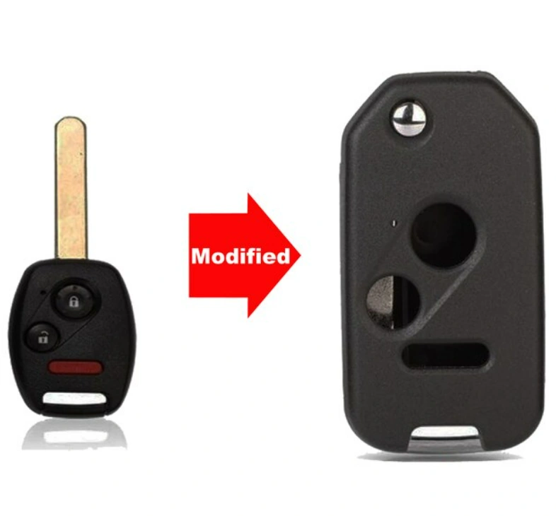For Honda Accord Civic CRV 2 3 2+1 3+1 Buttons Remote Modified Flip Folding Car Key Shell